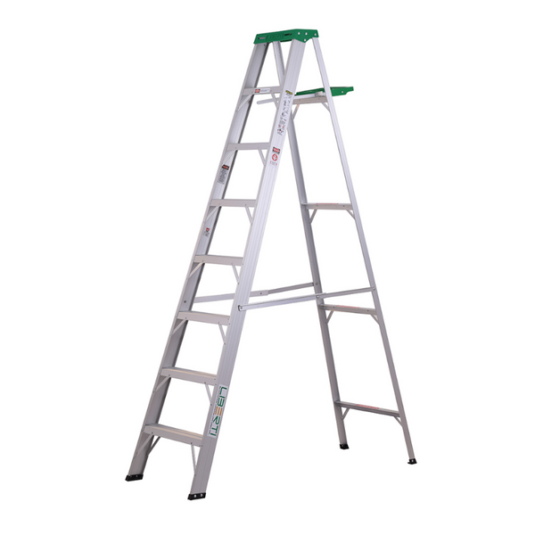 LIBERTI- 8ft Aluminium Step Ladder with tool tray.