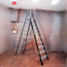 Liberti Fiberglass Hulk 10ft Platform Podium Ladder – Model P5410H