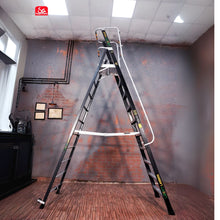 Liberti Fiberglass Hulk 10ft Platform Podium Ladder – Model P5410H