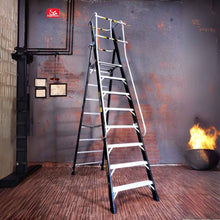 Liberti Fiberglass Hulk 8ft Platform Podium Ladder – Model P5408H