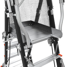 Little Giant Adjustable Safety Cage™ – 5'–9' Fiberglass Enclosed Elevated Platform | ANSI Type IAA | 375 lb Rated | Model 18509-240