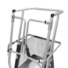 Little Giant Adjustable Safety Cage™ – 5'–9' Fiberglass Enclosed Elevated Platform | ANSI Type IAA | 375 lb Rated | Model 18509-240