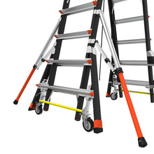 Little Giant Adjustable Safety Cage™ – 8'–14' Fiberglass Enclosed Elevated Platform | ANSI Type IAA | 375 lb Rated | Model 18515-240