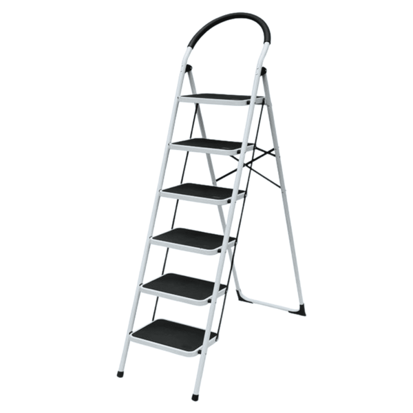 Liberti 6ft Foldable Steel Step Ladder for Home