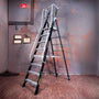 Liberti Fiberglass Hulk 8ft Platform Podium Ladder – Model P5408H