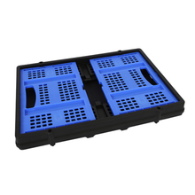 Foldable Storage Basket with Dual Opening Doors | 25kg Load Capacity | Compact Collapsible Crate – Liberti