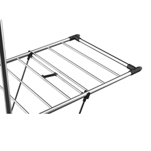 LIBERTI Stainless Steel Winged Clothes Drying Rack – Adjustable Height Multi-Layer Laundry Stand (Model 127906E)