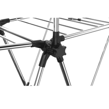 LIBERTI Stainless Steel Winged Clothes Drying Rack – Adjustable Height Multi-Layer Laundry Stand (Model 127906E)