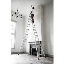 Little Giant 10110 Skyscraper 17 Ft Adjustable Aluminum Stepladder