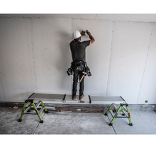 Little Giant Ladders 11069 Telescoping Plank – 6 to 9 Foot Adjustable Aluminum Work Platform, 500 lb Two-Person Rated