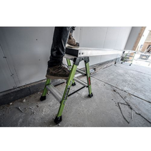 Little Giant Ladders 11069 Telescoping Plank – 6 to 9 Foot Adjustable Aluminum Work Platform, 500 lb Two-Person Rated