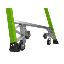 Little Giant Safety Cage 2.0 Fiberglass Podium Ladder