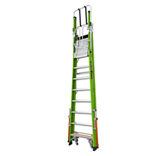 Little Giant Safety Cage 2.0 Fiberglass Podium Ladder