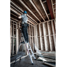 Little Giant Xtra-Lite Plus 4.5' Aluminium Stepladder with Flip-Up Handrail | Type IAA 375 lb