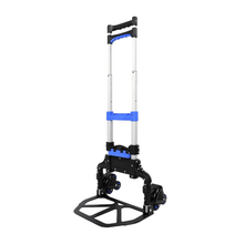 Portable Aluminum Folding Luggage Cart | 60kg Load Capacity | Two-Wheel Hand Truck – Liberti FW-90SNA