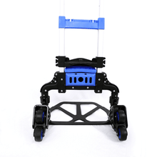 Portable Aluminum Folding Luggage Cart | 60kg Load Capacity | Two-Wheel Hand Truck – Liberti FW-90SNA