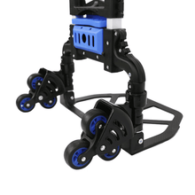 Portable Aluminum Folding Luggage Cart | 60kg Load Capacity | Two-Wheel Hand Truck – Liberti FW-90SNA