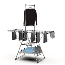 Stainless Steel Winged Clothes Drying Rack – Foldable Multi-Layer Laundry Stand (Model 122906N)
