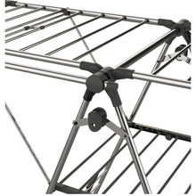 Stainless Steel Winged Clothes Drying Rack – Foldable Multi-Layer Laundry Stand (Model 122906N)