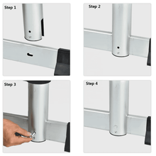 Aluminum Telescopic Folding Ladder 5 metre 2.5 x 2.5m | A-Type Multi-Purpose Extendable Ladder | Heavy Duty Non-Slip Portable Ladder for Home & Work