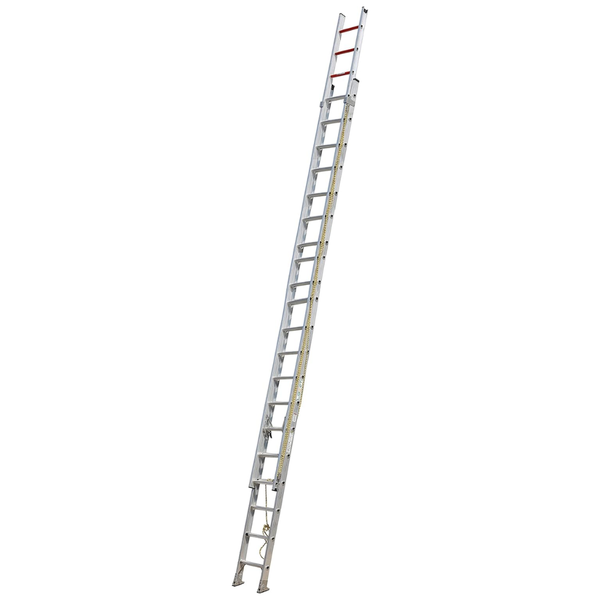 Liberti D2336-2 Heavy Duty Aluminium Extension Ladder — 36 Feet | Type IA | 300 lbs Capacity